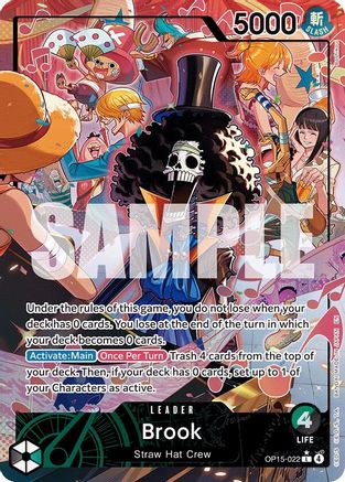 Brook (OP15-022) (Alternate Art) (OP15-022) - Adventure on Kami's Island Foil