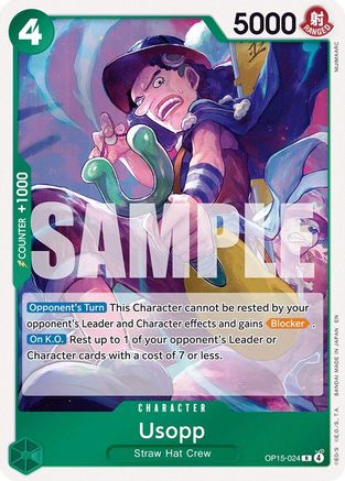 Usopp (OP15-024) - Adventure on Kami's Island Foil