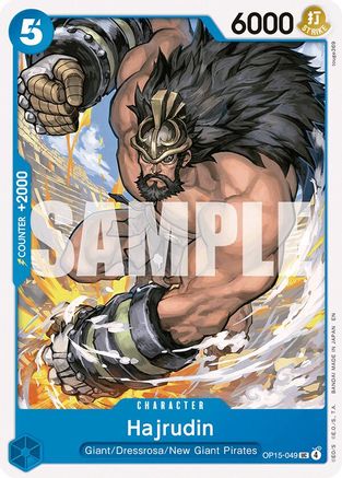 Hajrudin (OP15-049) - Adventure on Kami's Island