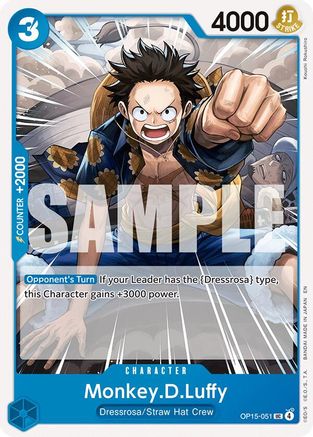 Monkey.D.Luffy (OP15-051) (OP15-051) - Adventure on Kami's Island