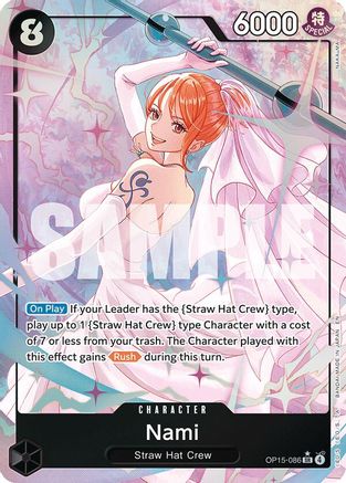 Nami (OP15-086) (Alternate Art) (OP15-086) - Adventure on Kami's Island Foil