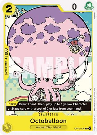 Octoballoon (OP15-106) - Adventure on Kami's Island