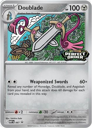 Doublade 067  - Holofoil ME Mega Evolution Promo - Promo