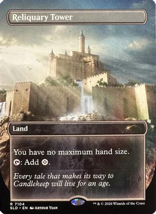 Reliquary Tower (7104) (SLD-7104) - Secret Lair Drop Series Foil