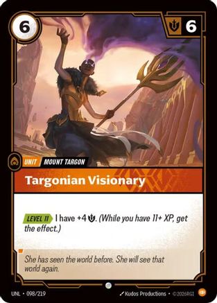 Targonian Visionary (098/219) - Unleashed Foil