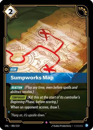 Sumpworks Map (085/219) - Unleashed Foil