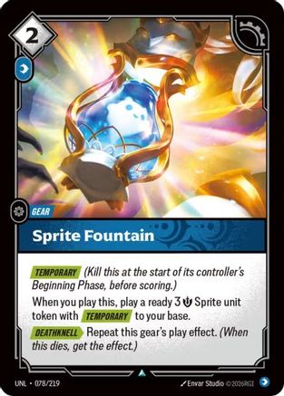 Sprite Fountain (078/219) - Unleashed