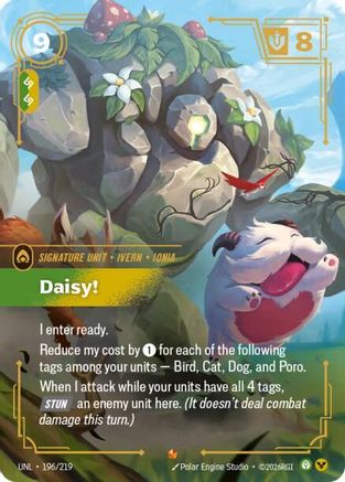 Daisy! (196/219) - Unleashed Foil