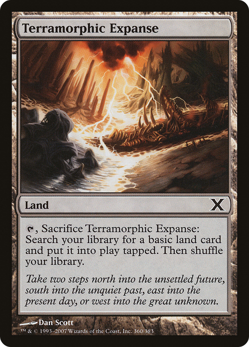Terramorphic Expanse (10E-360) - Tenth Edition Foil