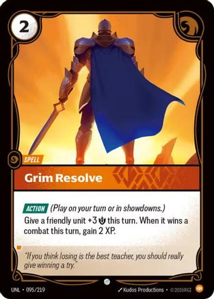 Grim Resolve (095/219) - Unleashed