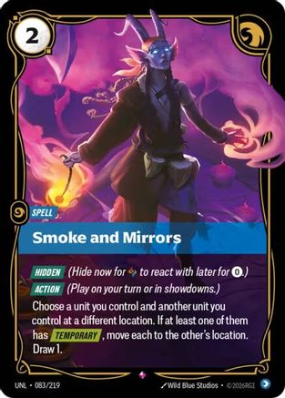 Smoke and Mirrors (083/219) - Unleashed Foil