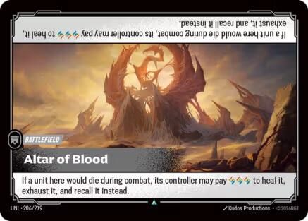 Altar of Blood (206/219) - Unleashed