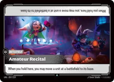 Amateur Recital (207/219) - Unleashed Foil