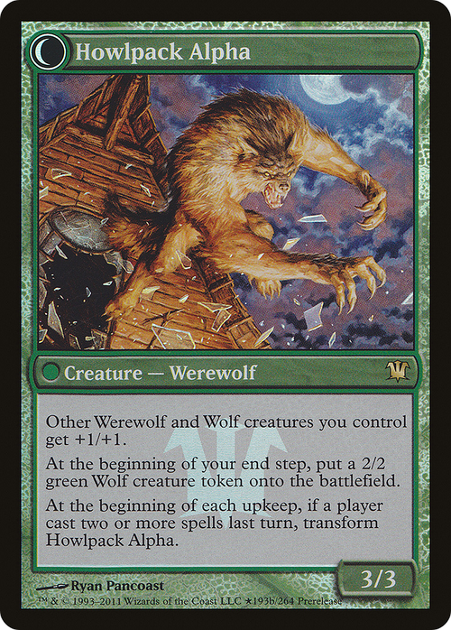 Mayor of Avabruck (PRE-193★) - Innistrad Promos: (Double Faced Transform) Foil