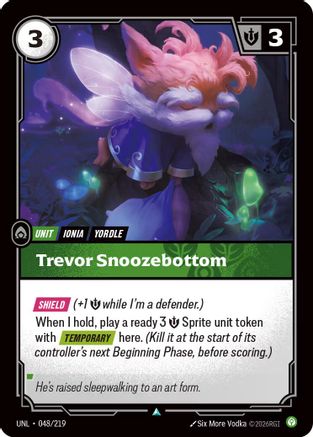 Trevor Snoozebottom (048/219) - Unleashed