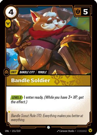 Bandle Soldier (151/219) - Unleashed