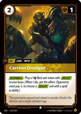Carrion Dredger (153/219) - Unleashed