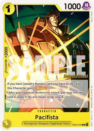 Pacifista (EB04-056) - Adventure on Kami's Island Release Event Cards