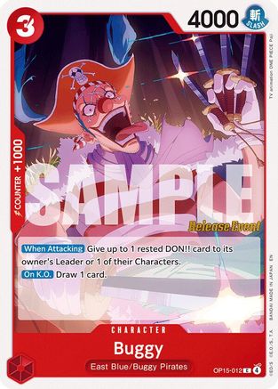 Buggy (OP15-012) - Adventure on Kami's Island Release Event Cards