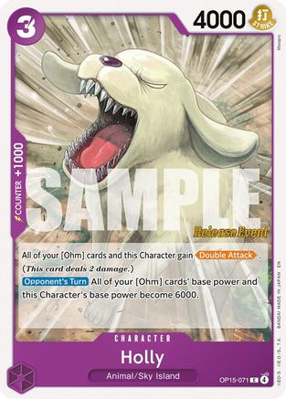 Holly (OP15-071) - Adventure on Kami's Island Release Event Cards
