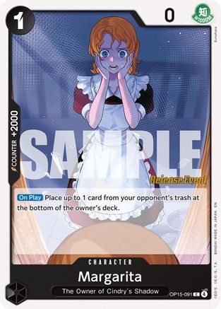Margarita (OP15-091) - Adventure on Kami's Island Release Event Cards