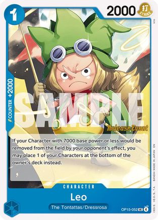 Leo (OP15-052) - Adventure on Kami's Island Release Event Cards