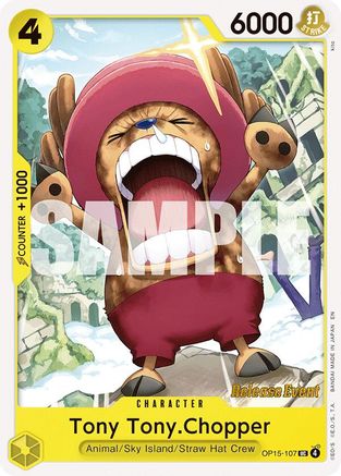 Tony Tony.Chopper (OP15-107) (OP15-107) - Adventure on Kami's Island Release Event Cards