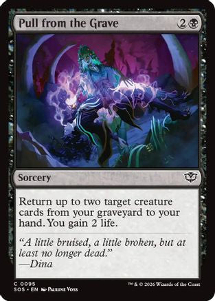 Pull from the Grave (SOS-095) - Secrets of Strixhaven Foil