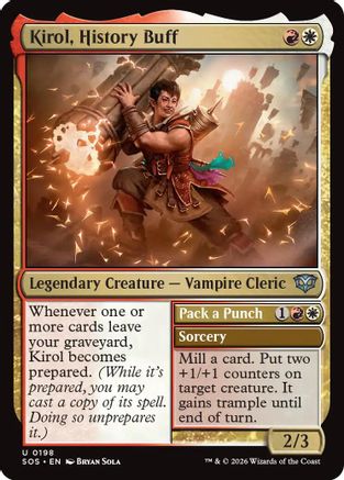 Kirol, History Buff (SOS-198) - Secrets of Strixhaven Foil