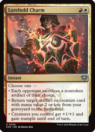 Lorehold Charm (SOS-200) - Secrets of Strixhaven Foil
