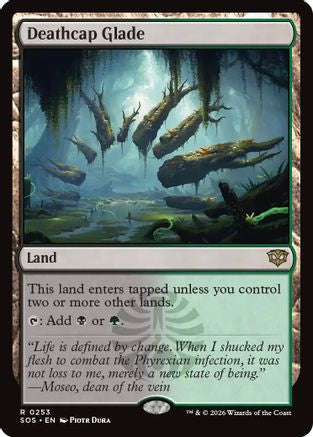 Deathcap Glade (SOS-253) - Secrets of Strixhaven Foil