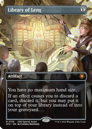 Library of Leng (Borderless) (SPG-158) - Special Guests