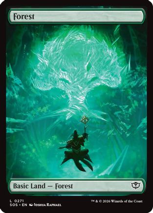 Forest (0271) (SOS-271) - Secrets of Strixhaven Foil