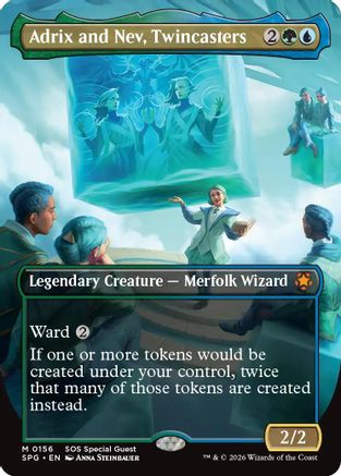 Adrix and Nev, Twincasters (Borderless) (SPG-156) - Special Guests