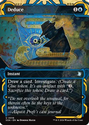 Deduce (SOA-016) - Secrets of Strixhaven: Mystical Archive Foil