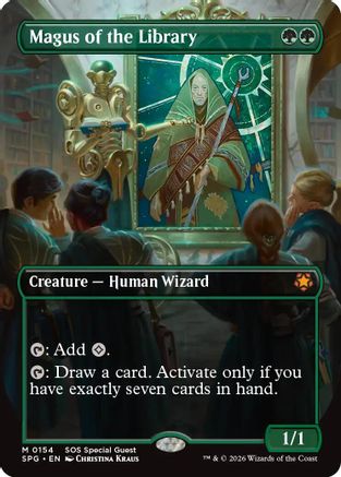 Magus of the Library (Borderless) (SPG-154) - Special Guests