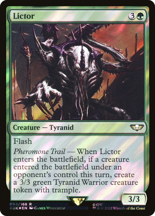 Lictor (Surge Foil) (40K-094) - Warhammer 40,000 Commander Foil