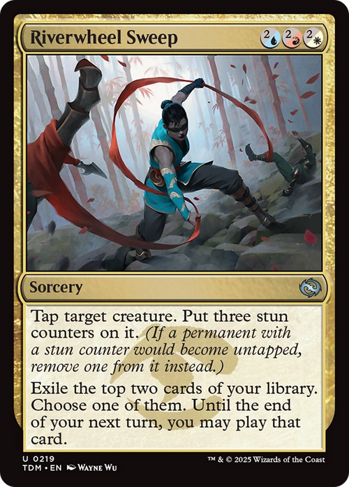 Riverwheel Sweep (TDM-219) - Tarkir: Dragonstorm