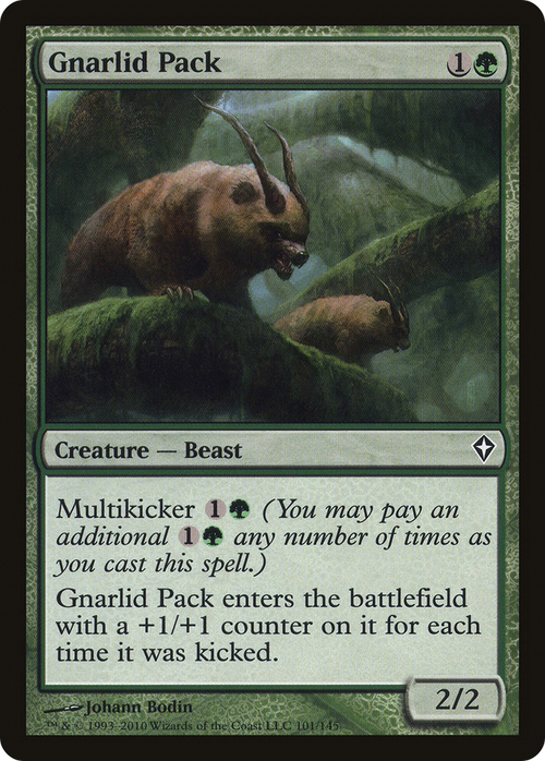Gnarlid Pack (WWK-101) - Worldwake Foil