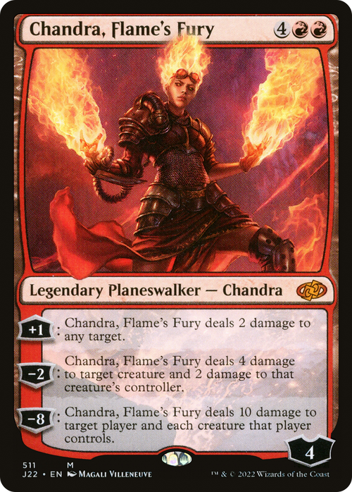 Chandra, Flame's Fury (J22-511) - Jumpstart 2022