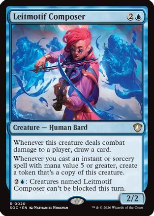 Leitmotif Composer (SOC-020) - Commander: Secrets of Strixhaven