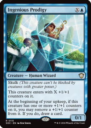Ingenious Prodigy (SOC-115) - Commander: Secrets of Strixhaven