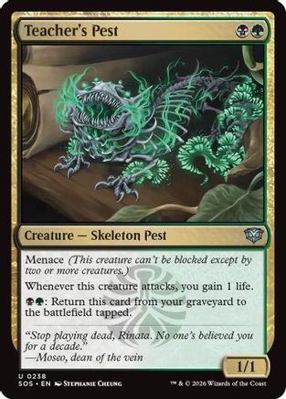 Teacher's Pest (SOS-238) - Secrets of Strixhaven