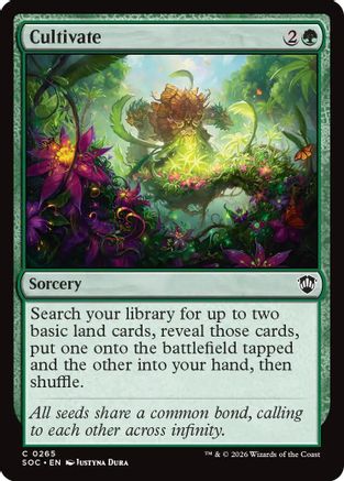 Cultivate (SOC-265) - Commander: Secrets of Strixhaven