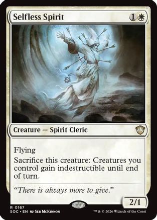 Selfless Spirit (SOC-167) - Commander: Secrets of Strixhaven