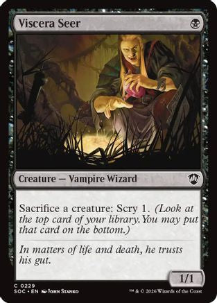 Viscera Seer (SOC-229) - Commander: Secrets of Strixhaven