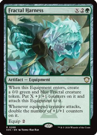 Fractal Harness (SOC-268) - Commander: Secrets of Strixhaven