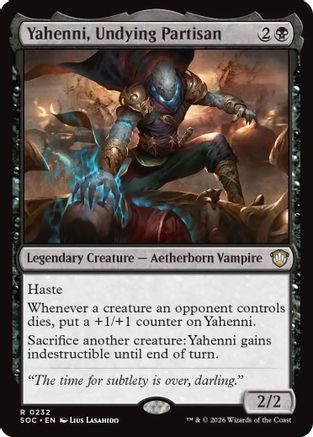 Yahenni, Undying Partisan (SOC-232) - Commander: Secrets of Strixhaven