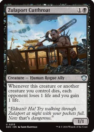 Zulaport Cutthroat (SOC-233) - Commander: Secrets of Strixhaven