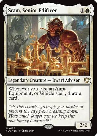 Sram, Senior Edificer (SOC-176) - Commander: Secrets of Strixhaven